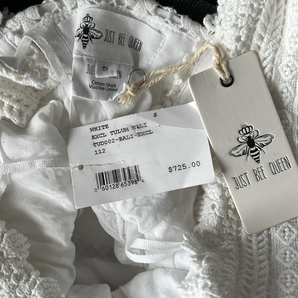 NWT | JBQ White Lace Tulum Dress | Sz Small - Picture 8 of 8